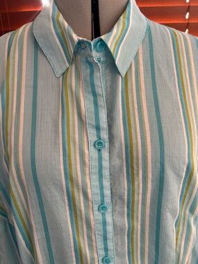 Coldwater Creek No Iron Woman's 2X 3/4 sleeve blouse. GUC